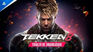 Tekken 8 – Trailer de Jogabilidade da Eddy Gordo I PS5