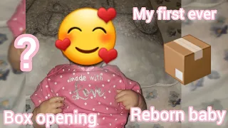 My First Ever Reborn Baby Box Opening I Bought This Reborn Doll Off Of Temu🥰 ? 📦