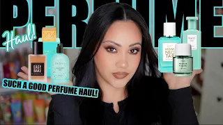 PERFUME HAUL! 🦋🩵 SO MANY AMAZING NEW PERFUMES IN MY COLLECTION!! 😍 | AMY GLAM ✨