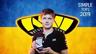 S1MPLE TOP 2 2019? | THE BEST OF THE BEST FROM S1MPLE