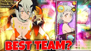 HOW TO MAKE LIGHT ELIZABETH OP!! MY BEST TEAM SETUP FOR HER! | Seven Deadly Sins: Grand Cross