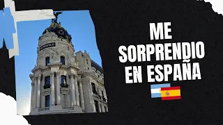 10 COSAS que me SORPRENDIERON 😱de ESPAÑA siendo ARGENTINA 🇪🇸🇦🇷| Hey Florcita