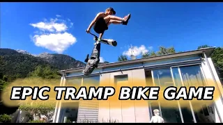 Epic Tramp Bike Game - WIBMER FABIO Vs. WIBMER GABRIEL & Trial Riding | Fabian Dankl