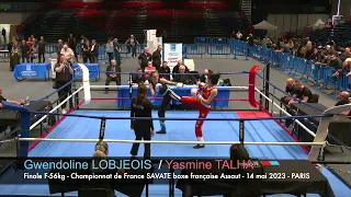 Finale F56kg : Championnat de France SAVATE boxe française ASSAUT 2023