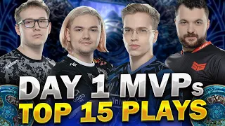 TOP-15 Plays of Group Stage Day 1 MVPs - TI12 The International 2023