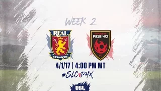 USL LIVE - Real Monarchs SLC vs Phoenix Rising FC 4/1/17