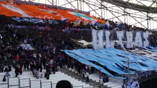 OM - ASSE (21/02/16 : 1-1) : Entrée des joueurs