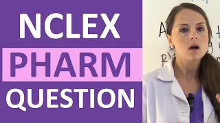 NCLEX Pharmacology Review Question on Medication Beta Blockers | Weekly NCLEX Series