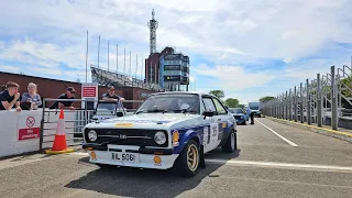 Manx Rally 2024 - Car 35 - Will Rowlands & Emyr Hall. 1st in Historics