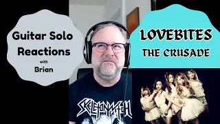 GUITAR SOLO REACTIONS ~ LOVEBITES ~ The Crusade