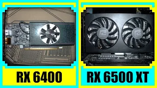 RX 6400 vs RX 6500 XT | PCIe 2.0