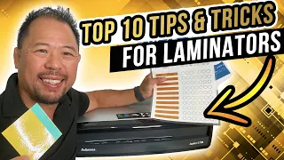 Top 10 Amazing Laminator Tips and Tricks | EdTchoi