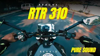 TVS Apache RTR 310 2023 Review | Apache RTR 310 4V BS6 | Apache RTR 310 vs Duke 390| RTR310 Motovlog
