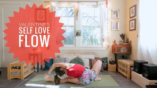 Valentine's Self Love Yoga Flow: Open Your Heart, Hips, Hamstrings, and Third Eye