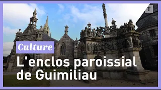 L'enclos paroissial de Guimiliau, quel calvaire ! - LA BRETAGNE VUE DU CIEL