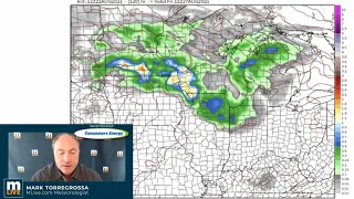 Michigan Weather Forecast  - Monday, August 23, 2021