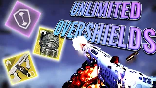 UNLIMITED OVERSHIELDS + UNLIMITED SHOOTING! INSANELY Fun Titan Build in Destiny 2 Beyond Light