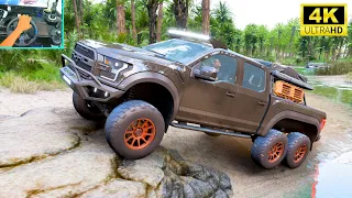 Ford Velociraptor 6X6 | OFFROAD| Forza Horizon 5 | RTX 3090 | Steering Wheel Logitech G29