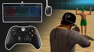 La forma correcta de jugar GTA SA | Mouse y teclado vs. Mando