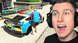 24 STUNDEN als POLIZEI arbeiten in GTA 5 RP!