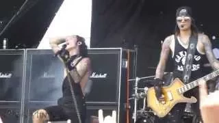 Black Veil Brides - Fallen Angels - Live 6-28-15 Vans Warped Tour