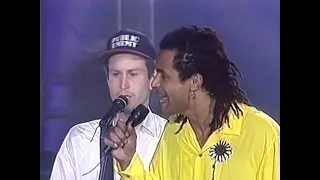 McEnroe Noah Florent Pagny Murray Head Julien Clerc Sardou J. Béroard Concert Paris Bercy 1992 1/2