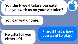 【Apple】My SIL doesn't know that I pay the loan for the house, and she leaves me behind on their trip