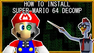 [OUTDATED (Check Desc.)] Super Mario 64 Decomp Tutorial: Setup & Installation