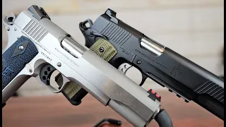 COLT  VS  SPRINGFIELD   9mm 1911 comparison