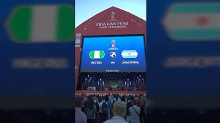 FIFA FAN FEST.  Saint Petersburg 2018. Аргентина 2:1 Нигерия #КартавыйЧМ