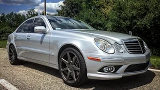 Mercedes Benz E550 Muffler Delete