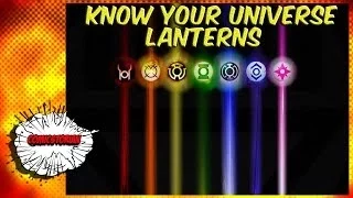 All Lantern Corp Explained! - Know Your Universe! | Comicstorian