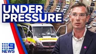 NSW Premier admits health system is ‘under pressure’ amid COVID-19 surge | 9 News Australia