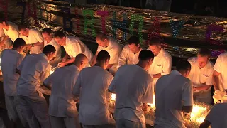 27,000 candles on Sri Chinmoy's Birthday Cake