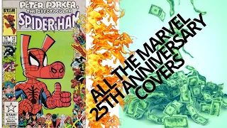 All The Marvel Comics 25th Anniversary Covers