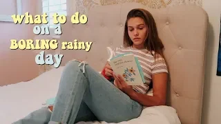 What to do on a boring rainy day | FUN things to keep you busy | Emma Marie