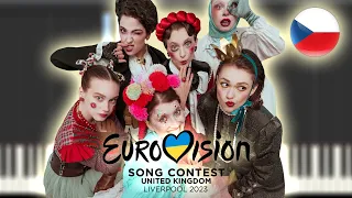 Vesna - My sister's crown | Czech Republic 🇨🇿 | Eurovision 2023| Instrumental Piano /Partitura /MIDI