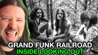 GRAND FUNK RAILROAD Inside Looking Out LIVE | REACTION