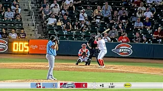 Blaze Jordan Hits a Pair of Home Runs in Greenville Drive debut