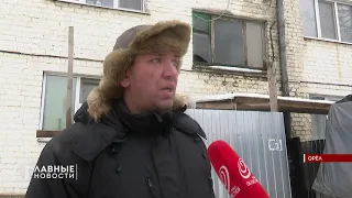 Орловчан эвакуировали из опасного дома