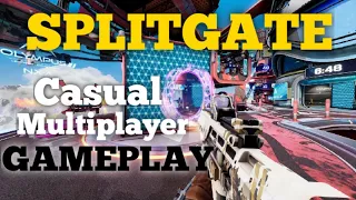 Splitgate - Casual Online Multiplayer Modes (LIVE PS5 GAMEPLAY)