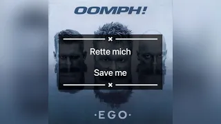 Oomph!- Rette mich lyrics with English translation