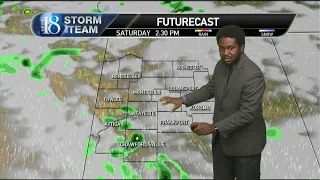 June 7, Friday Midday Weather Forecast