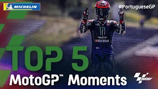 Top 5 MotoGP™ Moments by Michelin | 2021 #PortugueseGP