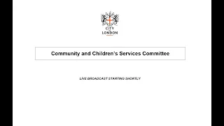 Community and Children’s Services Committee - 08/11/21