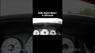 Rolls-Royce Ghost I Acceleration 0-250 Km/h