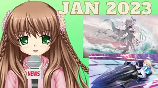 Visual Novel Monthly Recap - January 2023 News (ft. Tsui no Stella + Inochi no Spare)