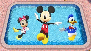 Mickey Mouse Clubhouse GTA 5, Donald Duck, Goofy and Minnie Mouse Funny Ragdolls & Fails #1