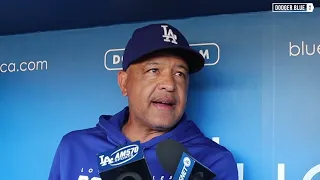 Dodgers pregame: Dave Roberts talks Braves series, Joe Kelly, Ryan Pepiot & more