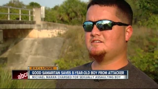 Sheriff: Good Samaritan saves child getting sexually molested underneath a bridge